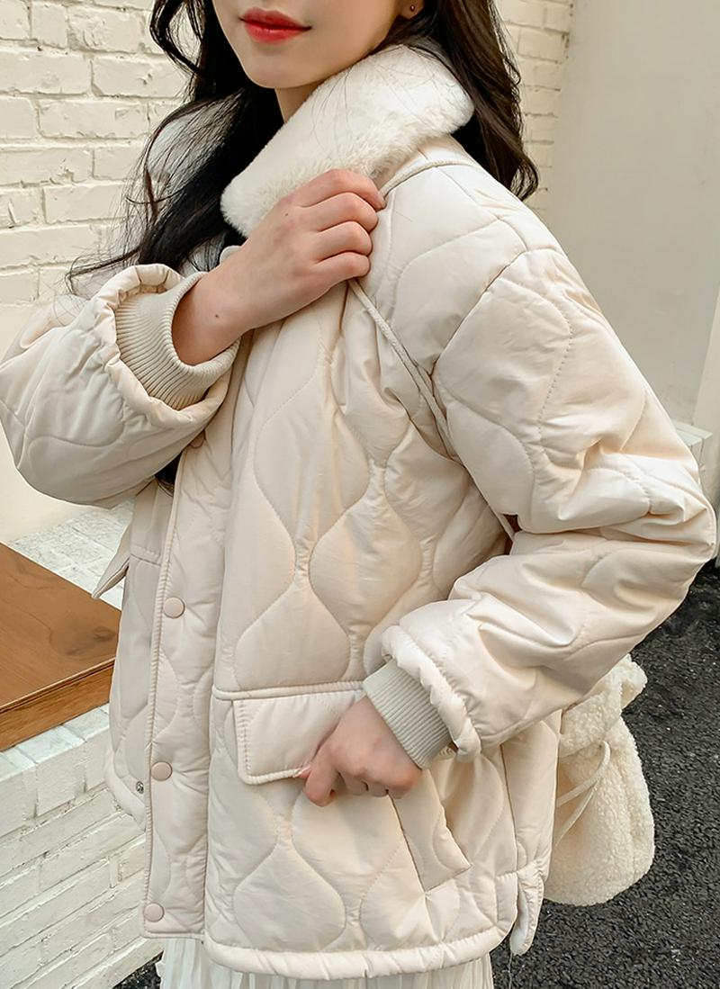 ファーカラーウェルロンジャケット