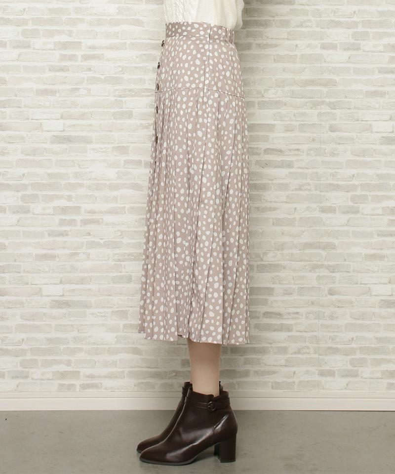 ダルメシアンプリーツスカート