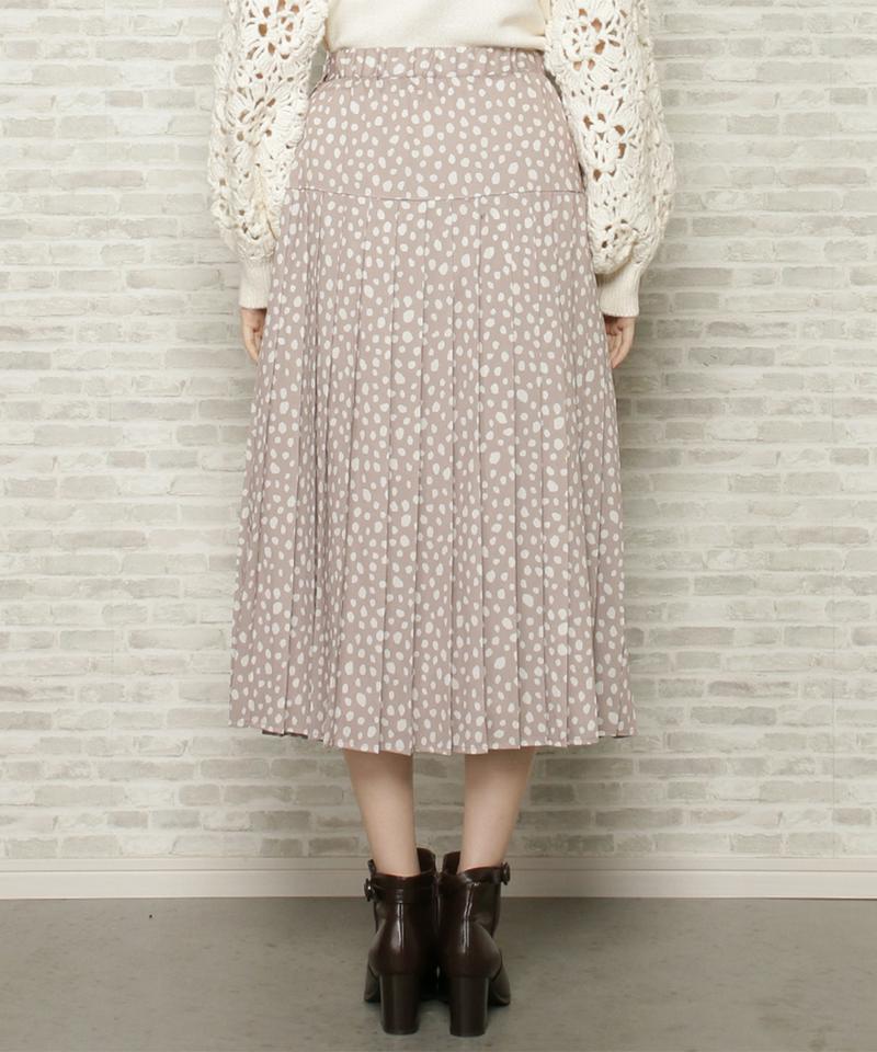 ダルメシアンプリーツスカート