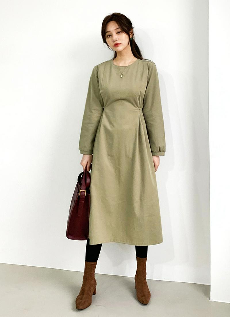 タックリボンワンピース・全3色