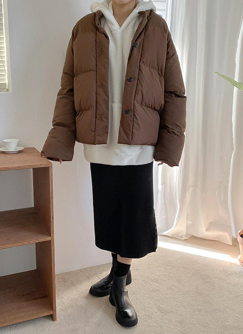 ショート中綿ジャケット