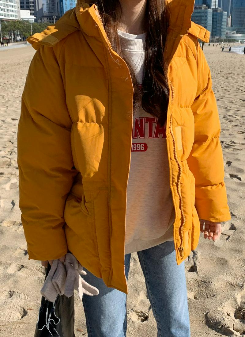 オーバーフィット中綿ジャケット