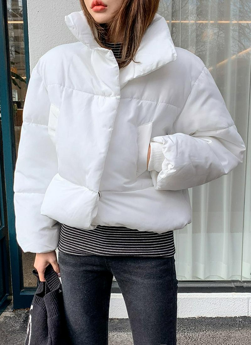 ハイネックウェルロンショートジャケット