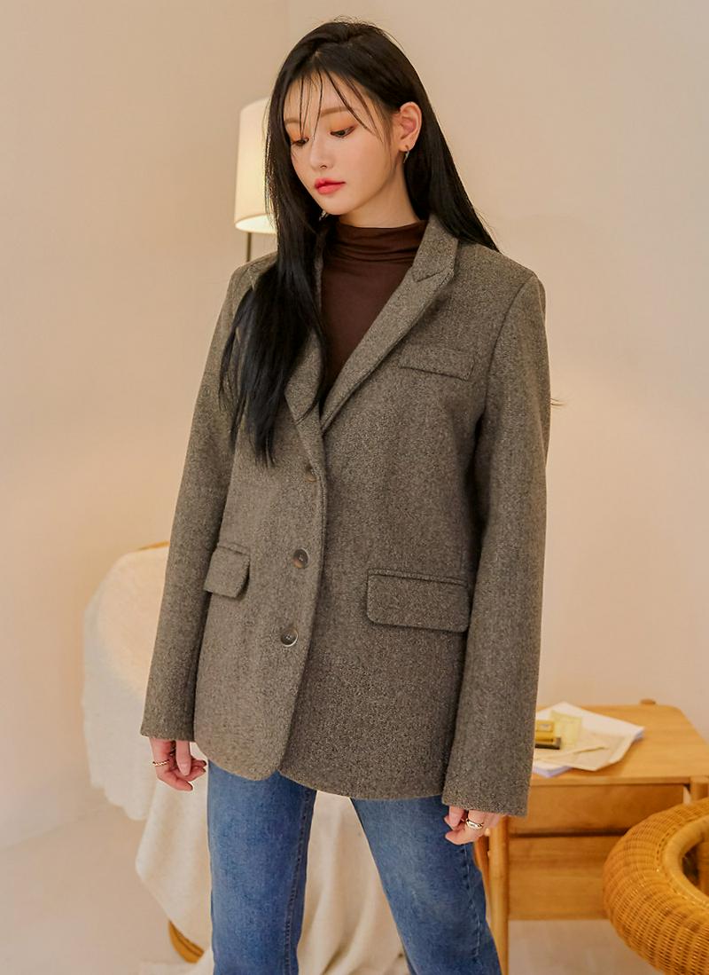 メランジシングルジャケット