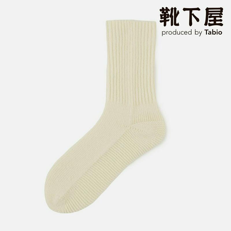 【あす楽】【TABIO LEG LABO】 ホールG 1×1リブクルー Lサイズ / 靴下屋 靴下 タビオ くつ下 クルー レディース 大きいサイズ L 日本製