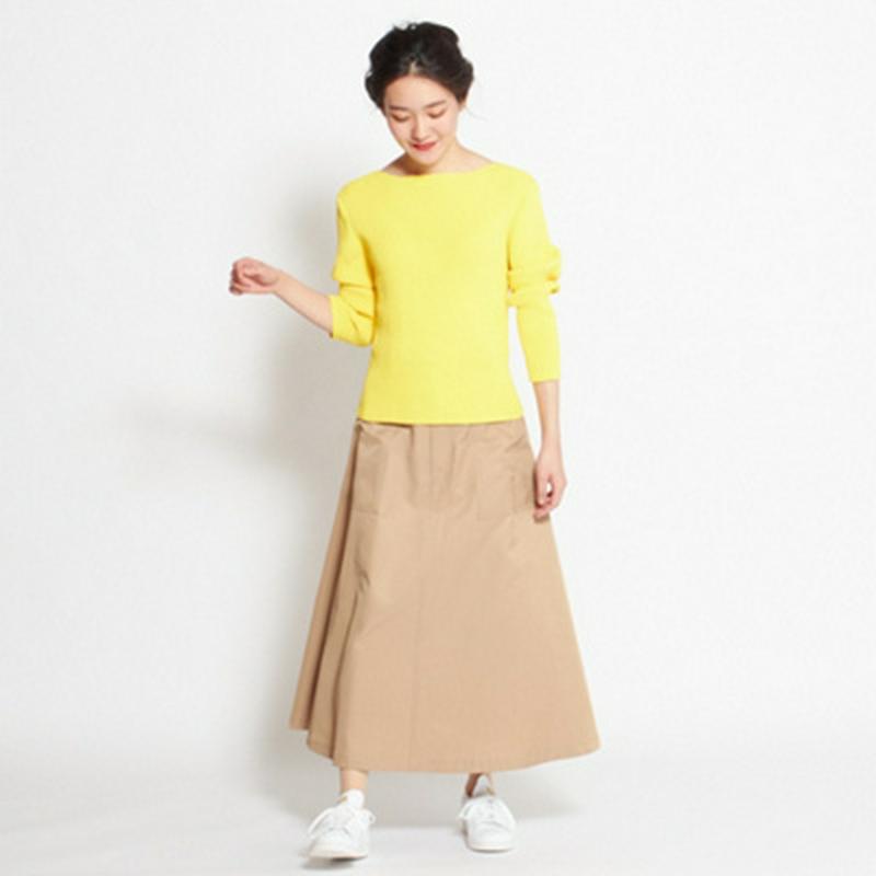 【使える】WASHABLE綿タッチプルオーバー