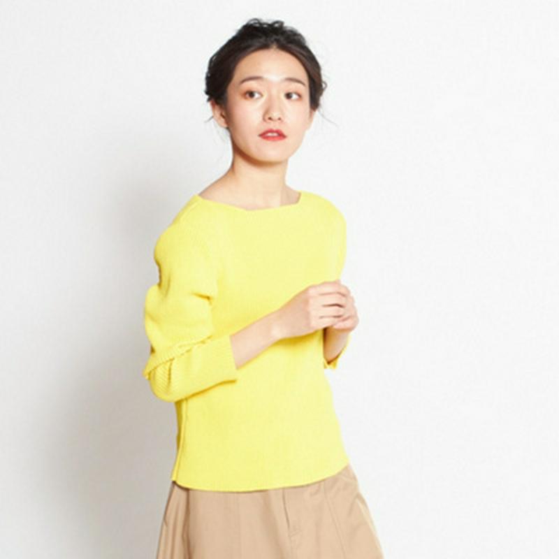 【使える】WASHABLE綿タッチプルオーバー