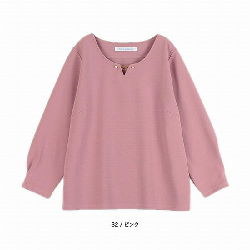 【２９％ＯＦＦ】リップルチャーム付きプルオーバー【ＬＬ～５Ｌ】
