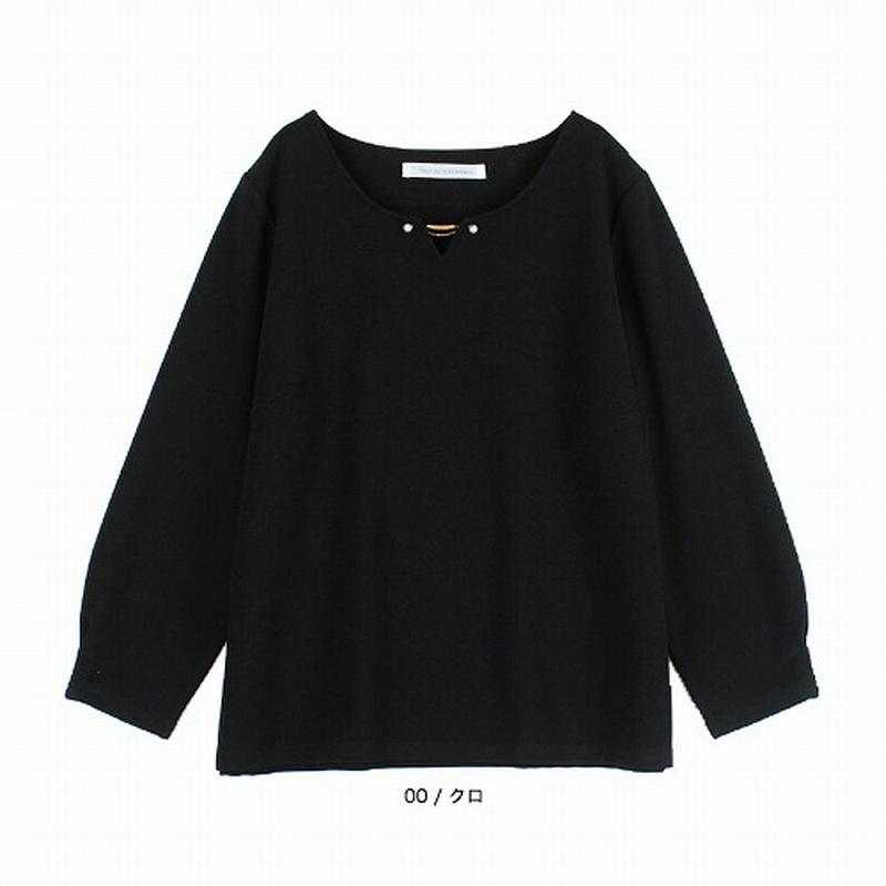 【２９％ＯＦＦ】リップルチャーム付きプルオーバー【ＬＬ～５Ｌ】