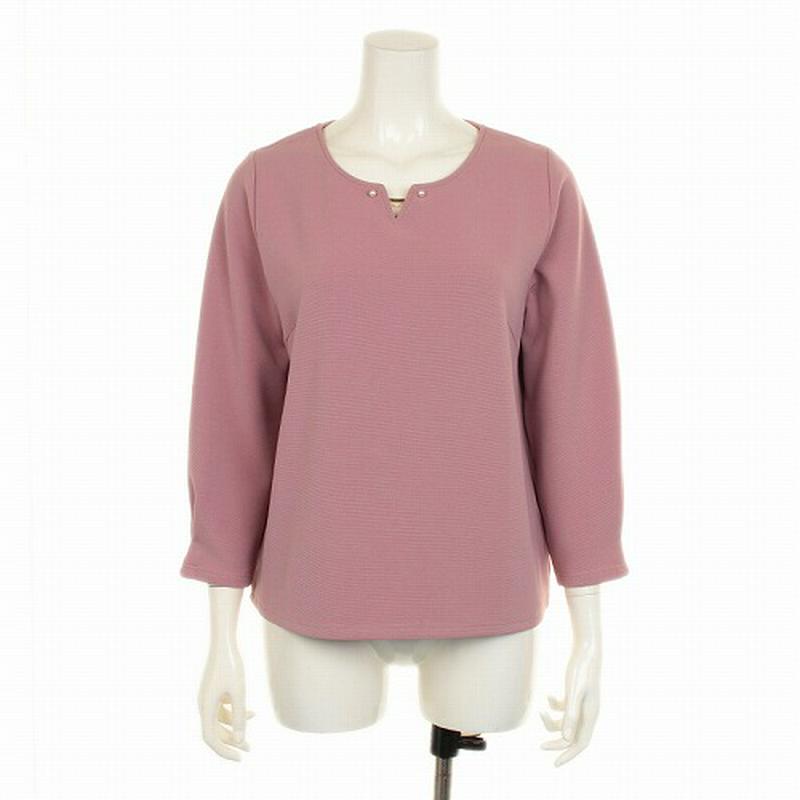【２９％ＯＦＦ】リップルチャーム付きプルオーバー【ＬＬ～５Ｌ】