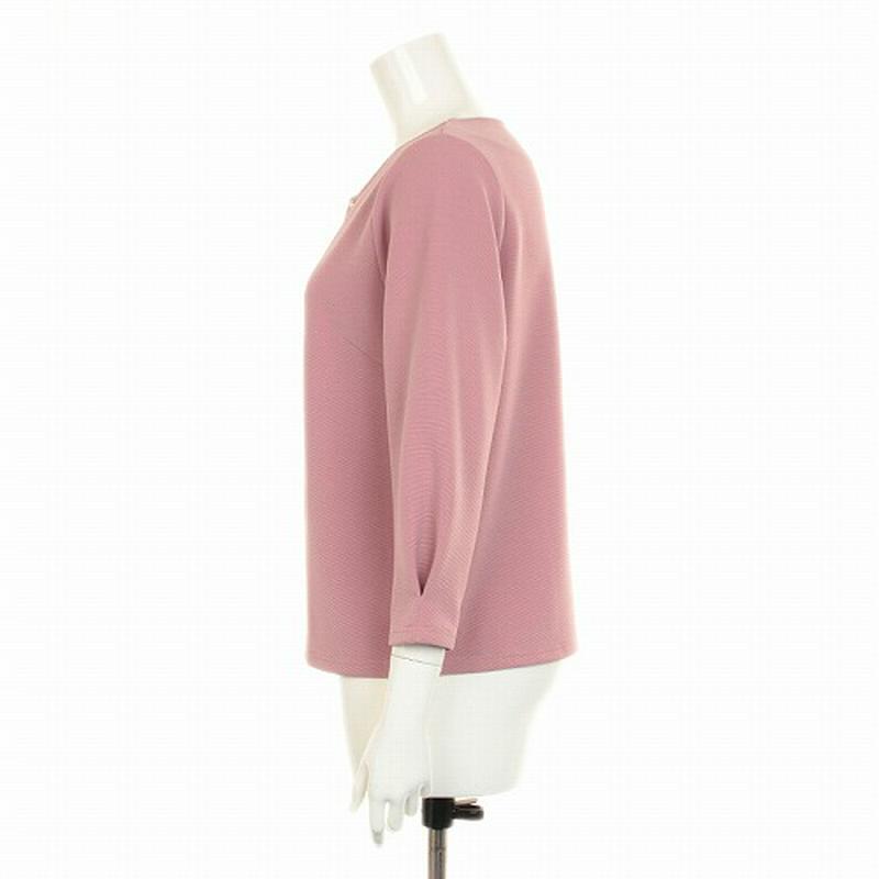 【２９％ＯＦＦ】リップルチャーム付きプルオーバー【ＬＬ～５Ｌ】