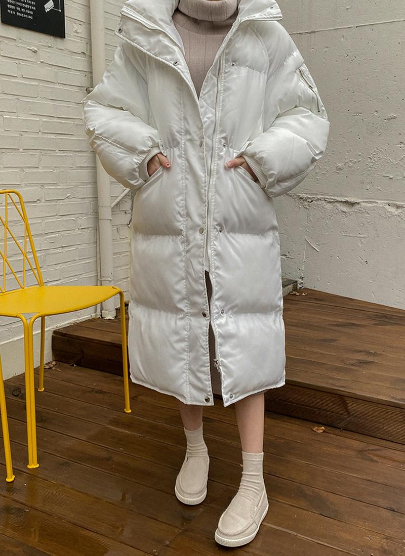 スリーブポケットロング中綿ジャケット