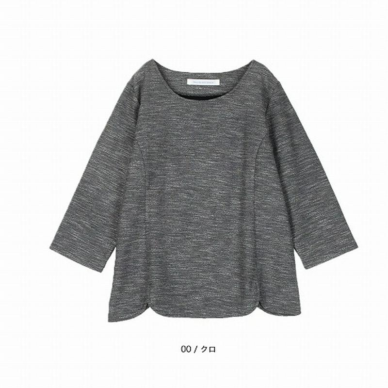 【２９％ＯＦＦ】カットツィードプルオーバー【ＬＬ～５Ｌ】（フルールバイミントブリーズ/fleur by mint breeze）