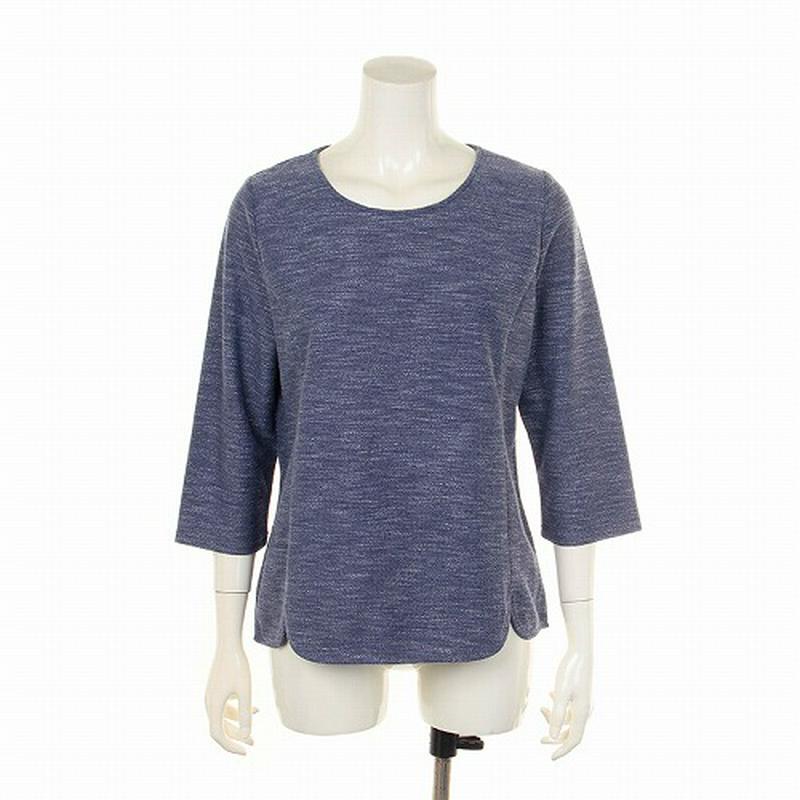 【２９％ＯＦＦ】カットツィードプルオーバー【ＬＬ～５Ｌ】（フルールバイミントブリーズ/fleur by mint breeze）