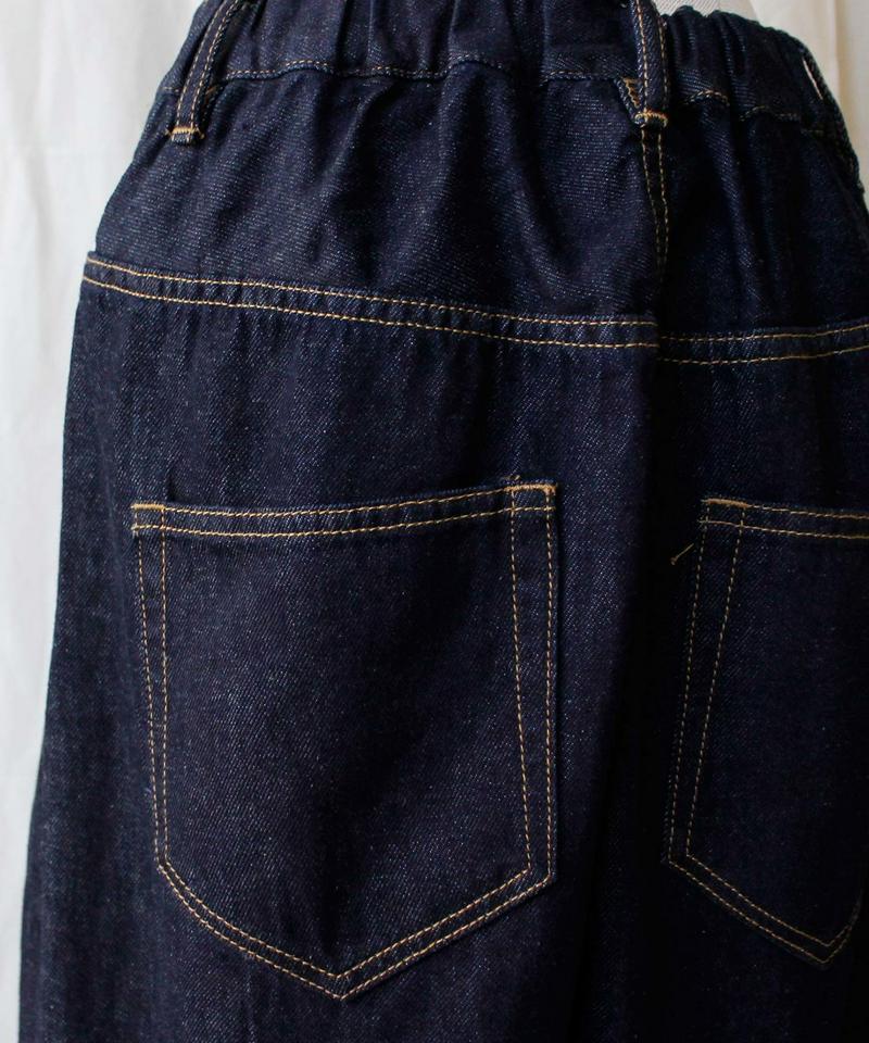 △○10oz　C/LI タックデニムパンツ（インディゴ）（caph troupe）