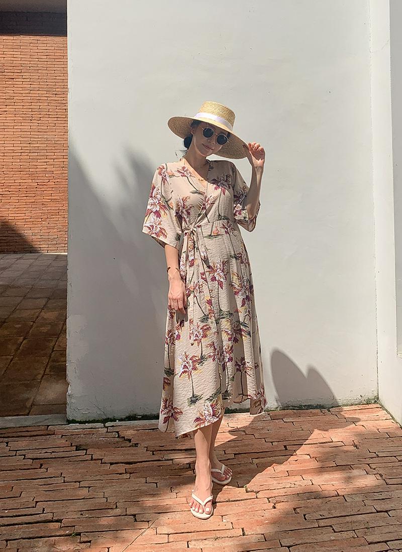 2WAYトロピカルワンピース