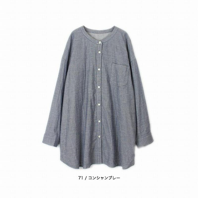 Ｗガーゼシャツチュニック【ＬＬ～５Ｌ】