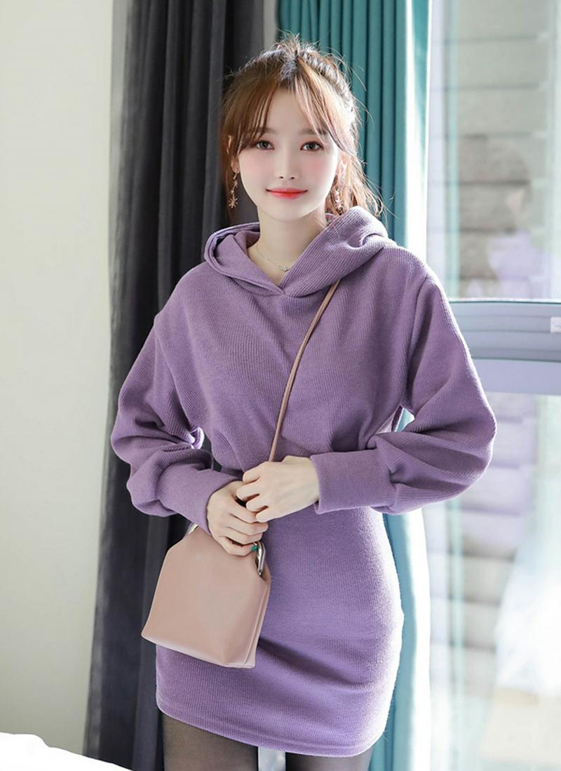 フードミニワンピース