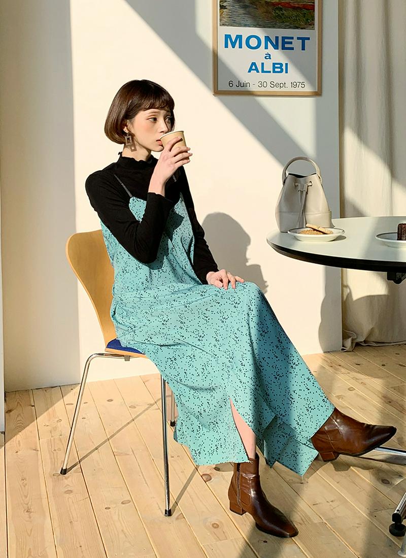 ハートパターンワンピース・全2色