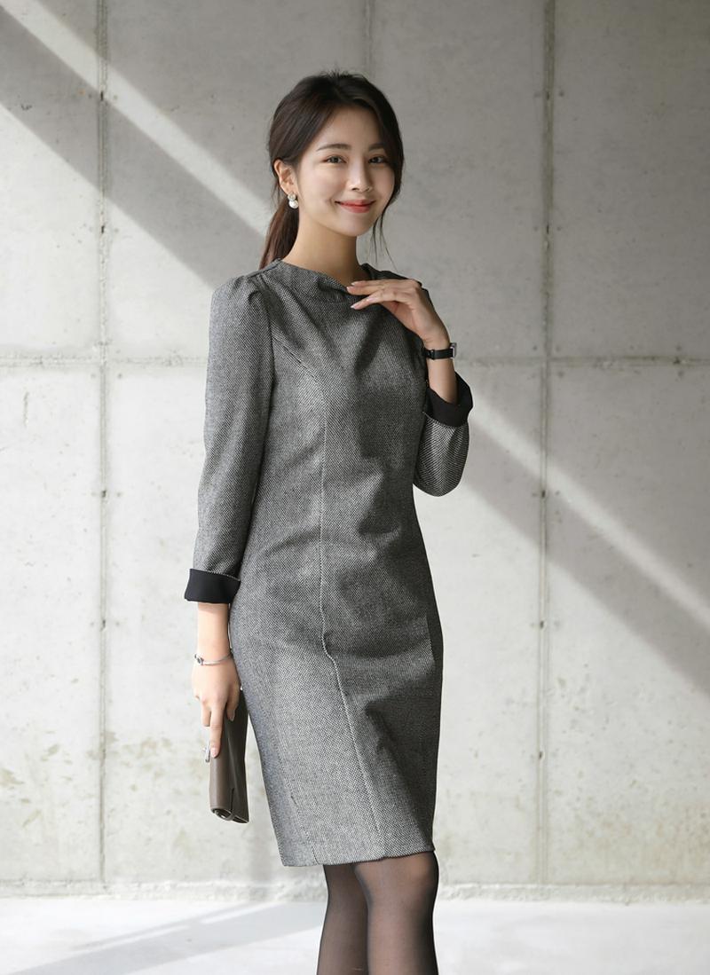 ユニークカラーワンピース