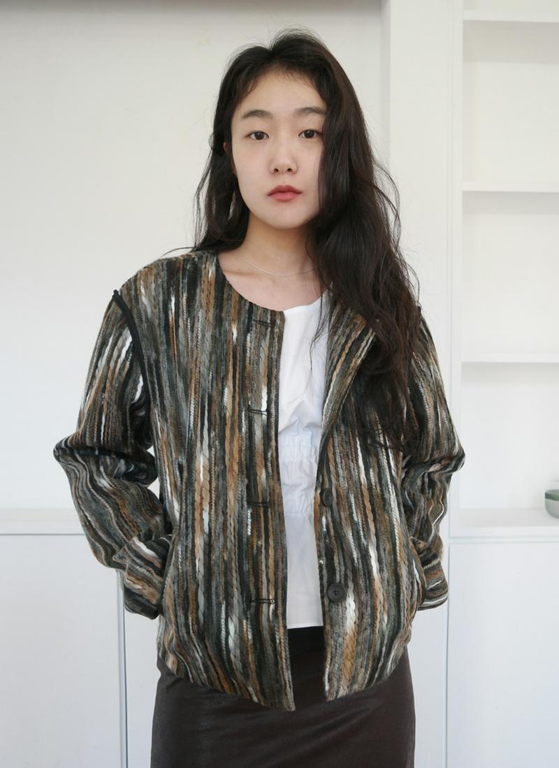 カラーミックスジャケット