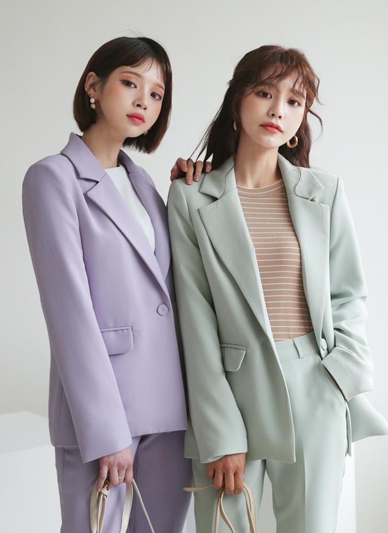 ワンボタンジャケット・全5色