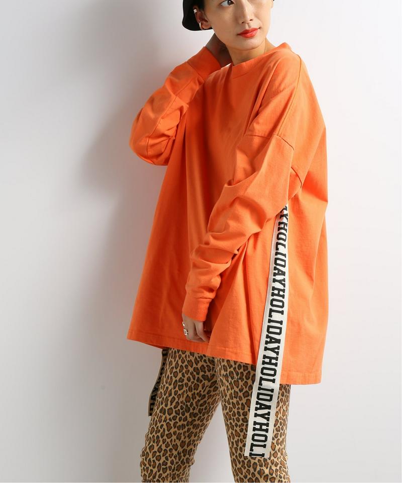 【HOLIDAY/ホリデイ】 SUPER FINE DRY MINI DRESS：カットソー