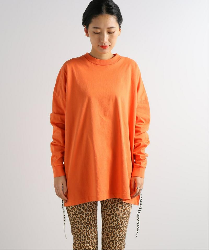 【HOLIDAY/ホリデイ】 SUPER FINE DRY MINI DRESS：カットソー