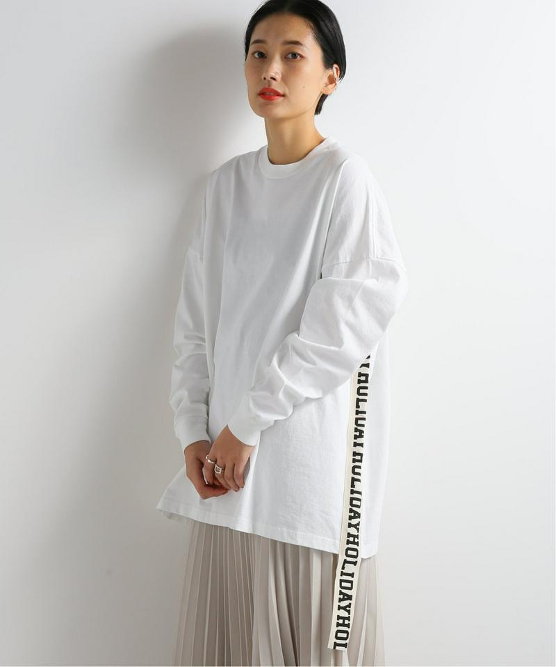 【HOLIDAY/ホリデイ】 SUPER FINE DRY MINI DRESS：カットソー