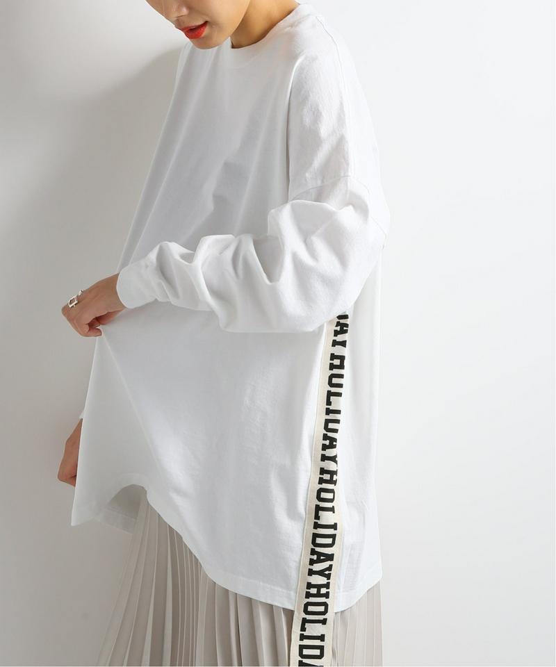 【HOLIDAY/ホリデイ】 SUPER FINE DRY MINI DRESS：カットソー