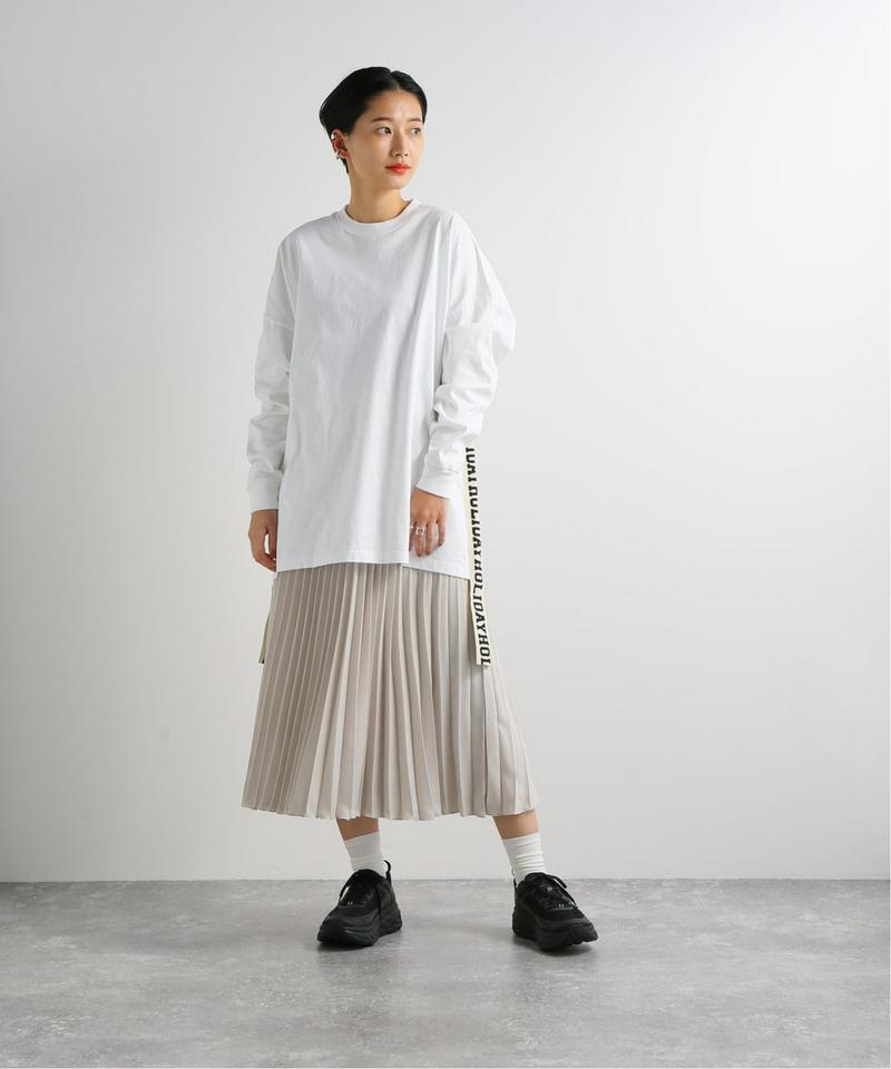 【HOLIDAY/ホリデイ】 SUPER FINE DRY MINI DRESS：カットソー