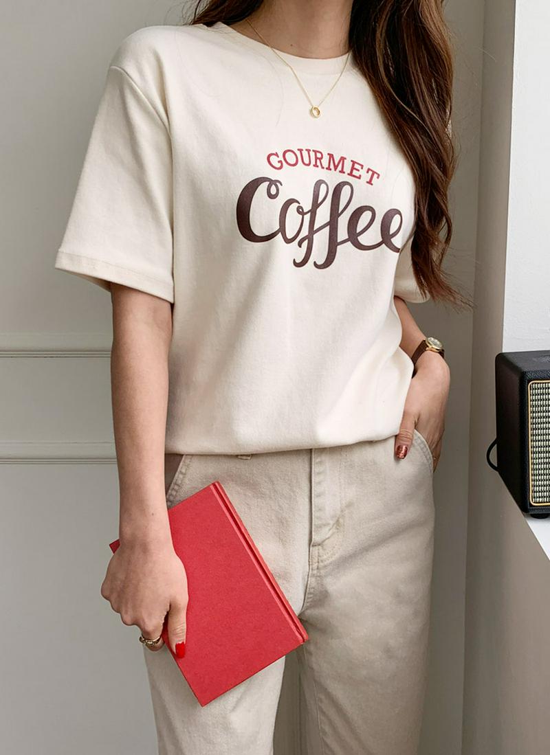 COFFEEハーフスリーブTシャツ