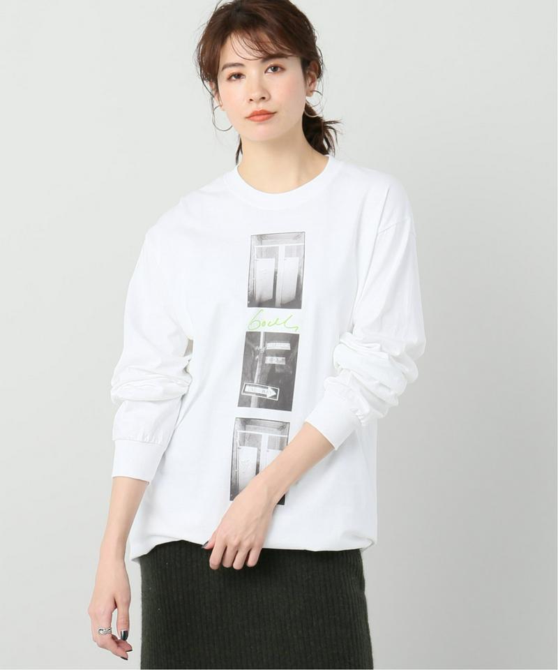 【GODLIS/ゴドリス】PHOTOロングスリーブTシャツ◆（JOURNAL STANDARD relume）