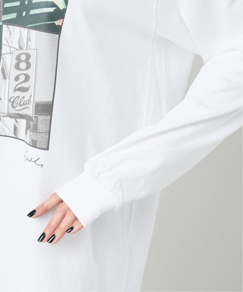 【GODLIS/ゴドリス】PHOTOロングスリーブTシャツ◆（JOURNAL STANDARD relume）