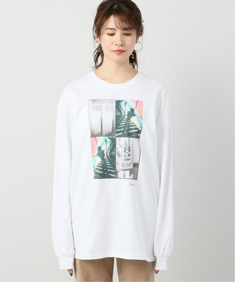 【GODLIS/ゴドリス】PHOTOロングスリーブTシャツ◆（JOURNAL STANDARD relume）