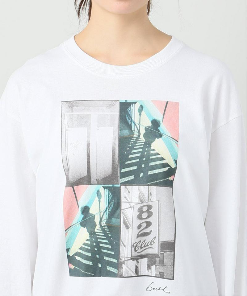 【GODLIS/ゴドリス】PHOTOロングスリーブTシャツ◆（JOURNAL STANDARD relume）