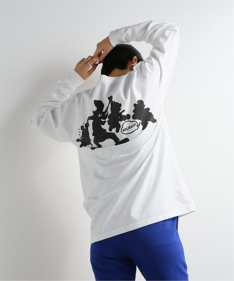 【HOLIDAY/ホリデイ】 SUPER FINE DRY L/S POCKET T：カットソー