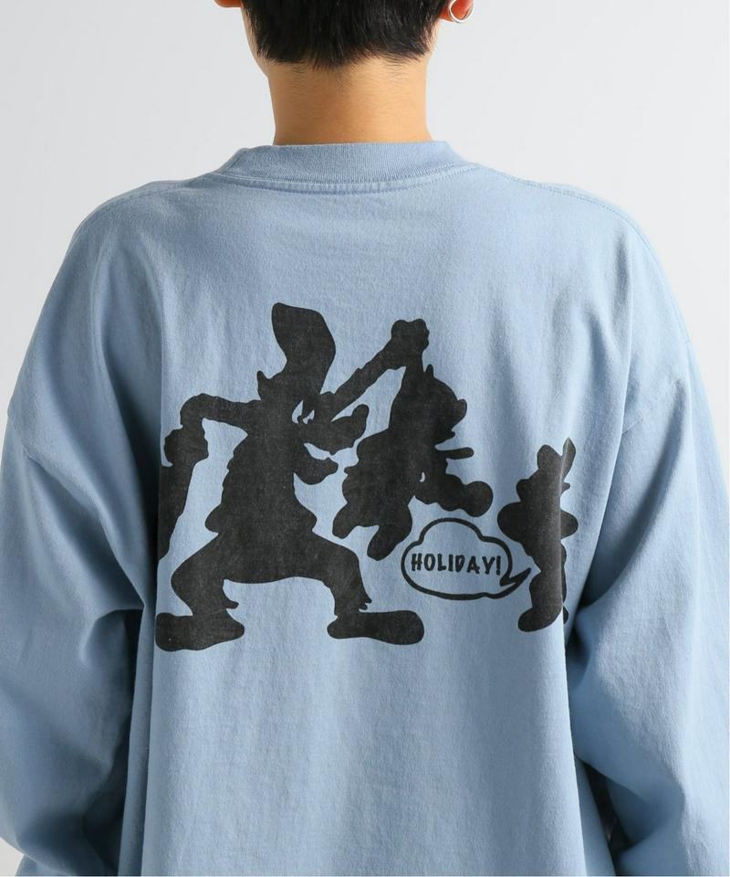 【HOLIDAY/ホリデイ】 SUPER FINE DRY L/S POCKET T：カットソー