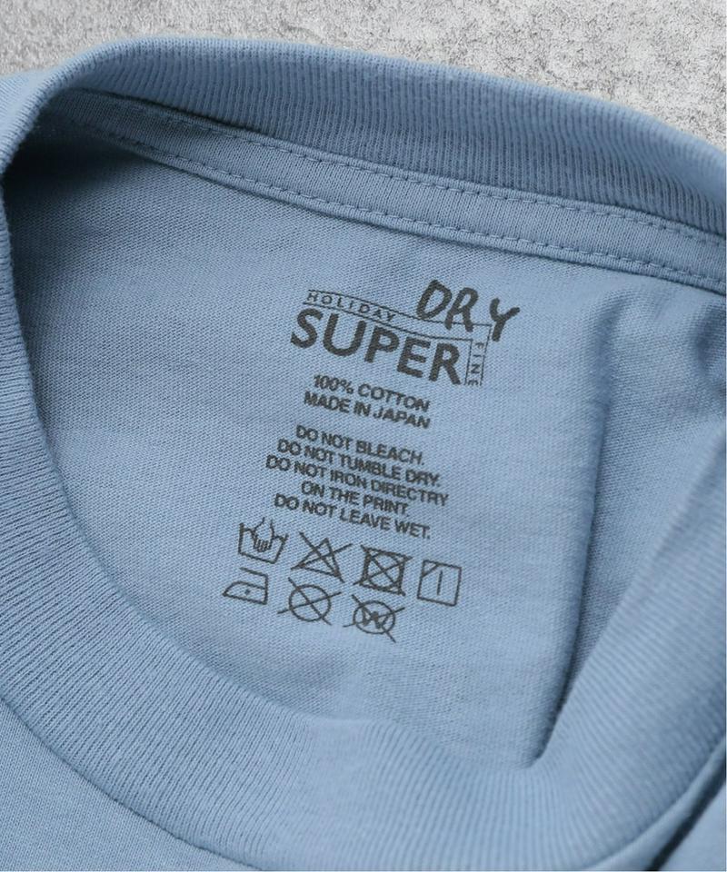 【HOLIDAY/ホリデイ】 SUPER FINE DRY L/S POCKET T：カットソー