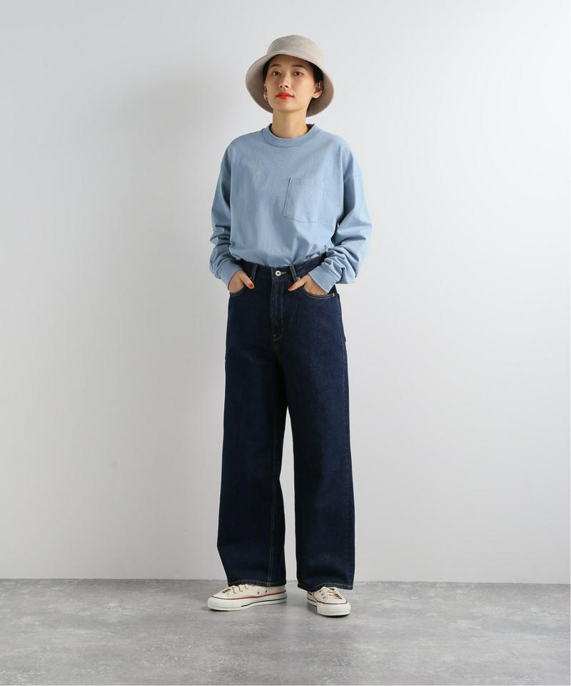 【HOLIDAY/ホリデイ】 SUPER FINE DRY L/S POCKET T：カットソー