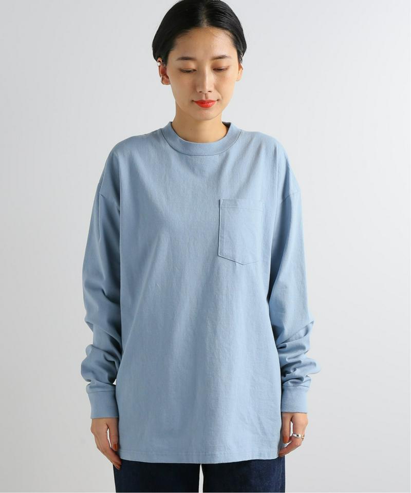 【HOLIDAY/ホリデイ】 SUPER FINE DRY L/S POCKET T：カットソー