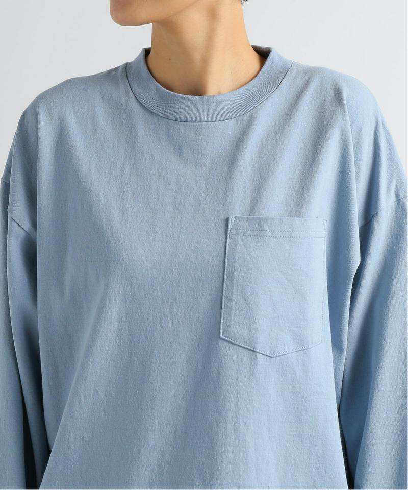 【HOLIDAY/ホリデイ】 SUPER FINE DRY L/S POCKET T：カットソー