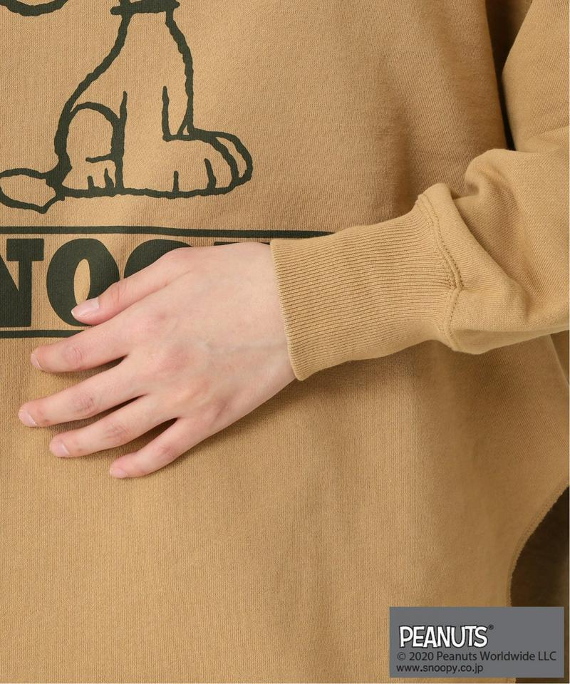 【PEANUTS×DISCUS for relume】SNOOPYオーバーサイズスウェット◆