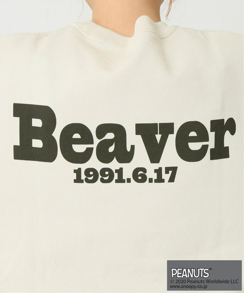 【PEANUTS×DISCUS for relume】SNOOPYオーバーサイズスウェット◆