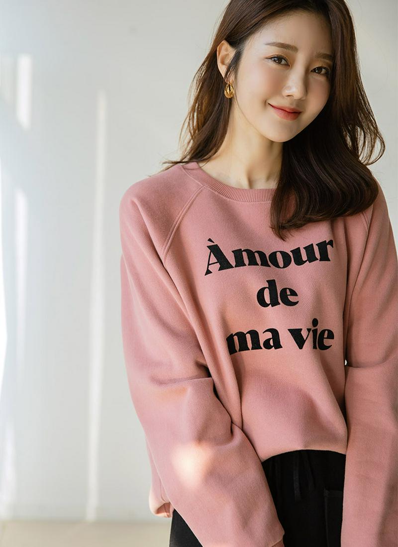 裏起毛Amourスウェット