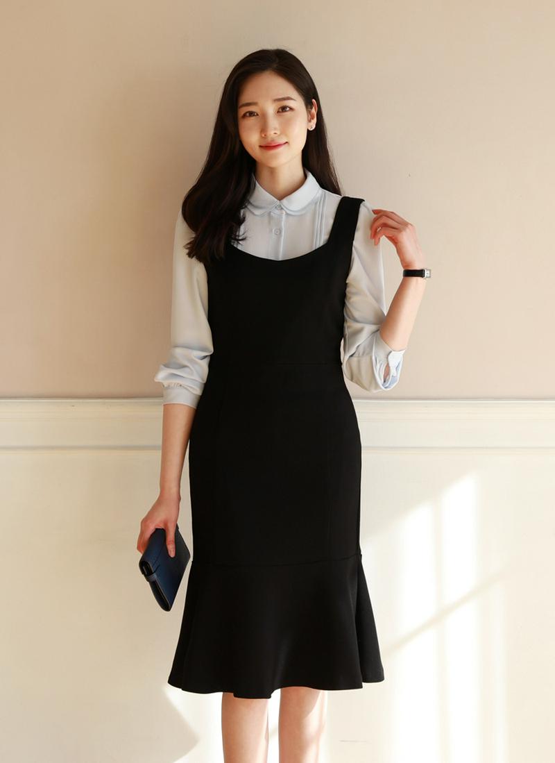 マーメイドスリーブレスワンピース