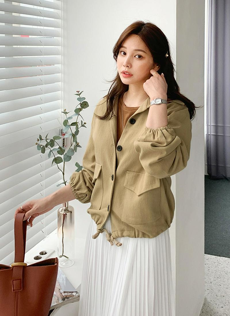 ストリングヘムジャケット・全3色