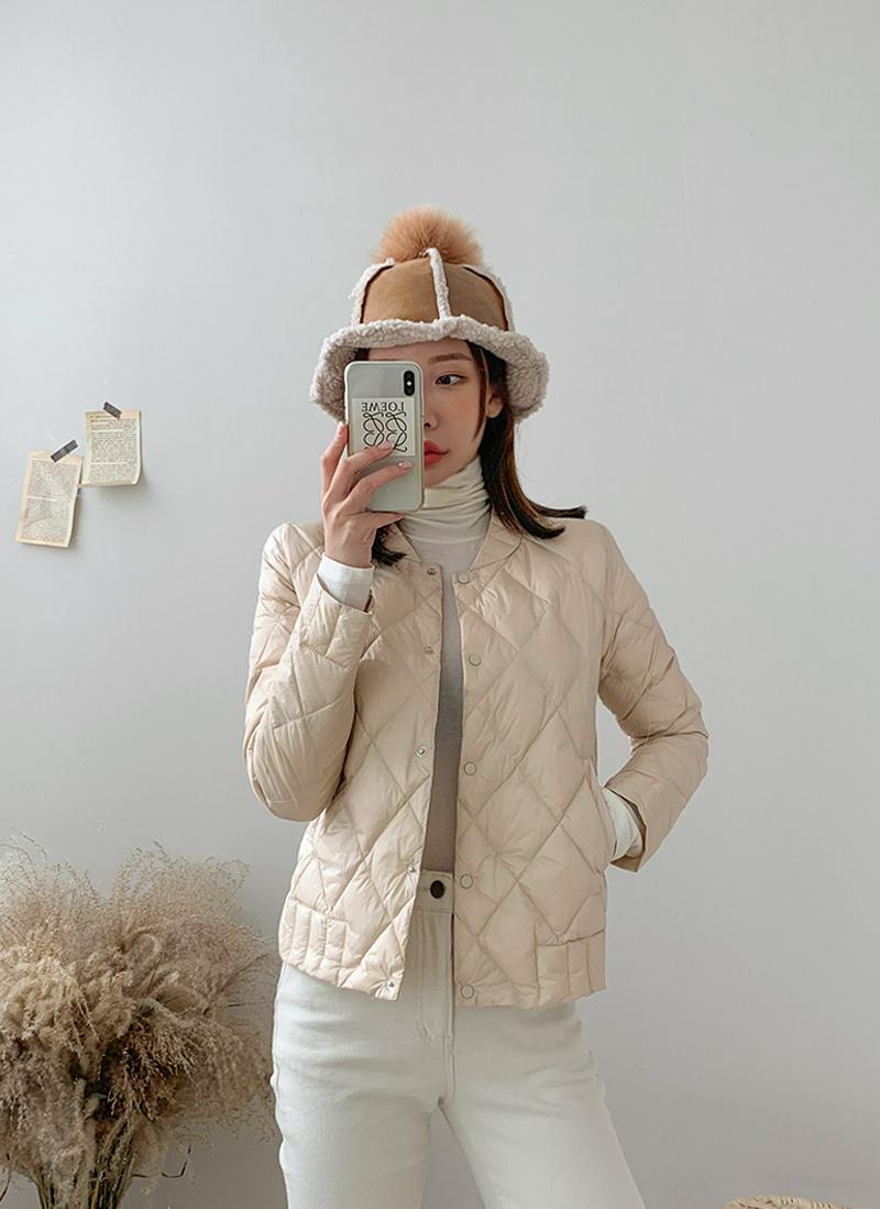 キルティングダウンジャケット