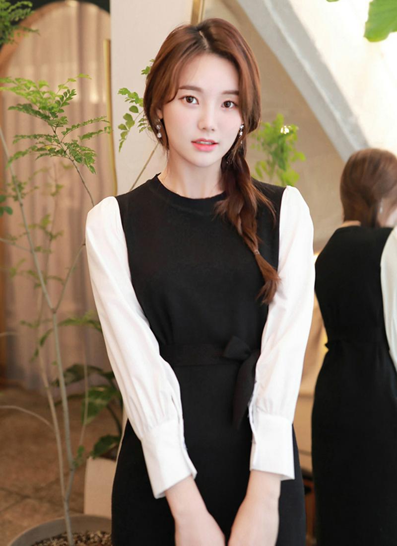 フェイクレイヤードワンピース