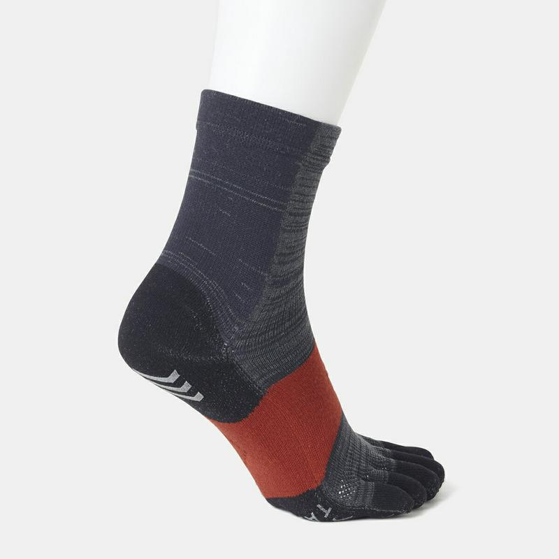 【あす楽】【TABIO SPORTS】 ウール レーシングラン 五本指ソックス 25.0〜27.0cm ターコイズブルー / 靴下屋 靴下 タビオ タビオスポーツ Tabio くつ下 ショート 5本指 五本指 5本指靴下 五本指靴下 5本指ソックス メンズ 日本製 ¬